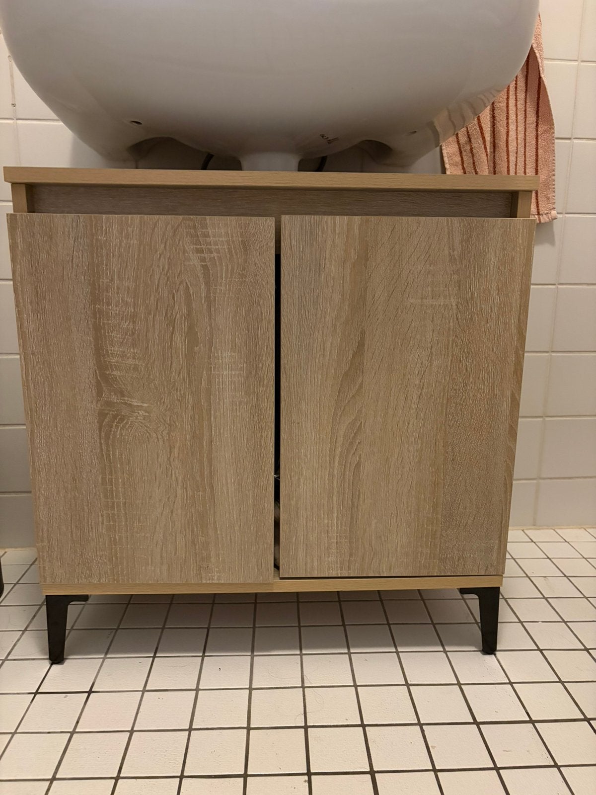 Badkamer kastje, Ophalen, Gebruikt, 50 tot 100 cm, Minder dan 100 cm