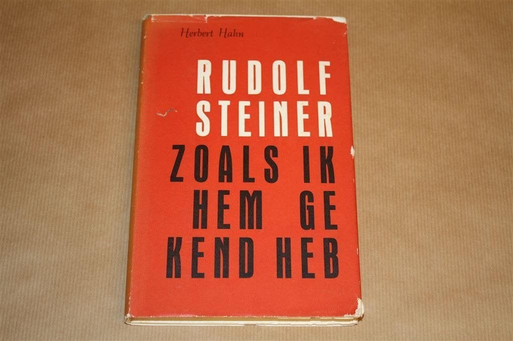 Rudolf Steiner zoals ik hem gekend heb., Ophalen of Verzenden, Gelezen, Overige onderwerpen, Achtergrond en Informatie