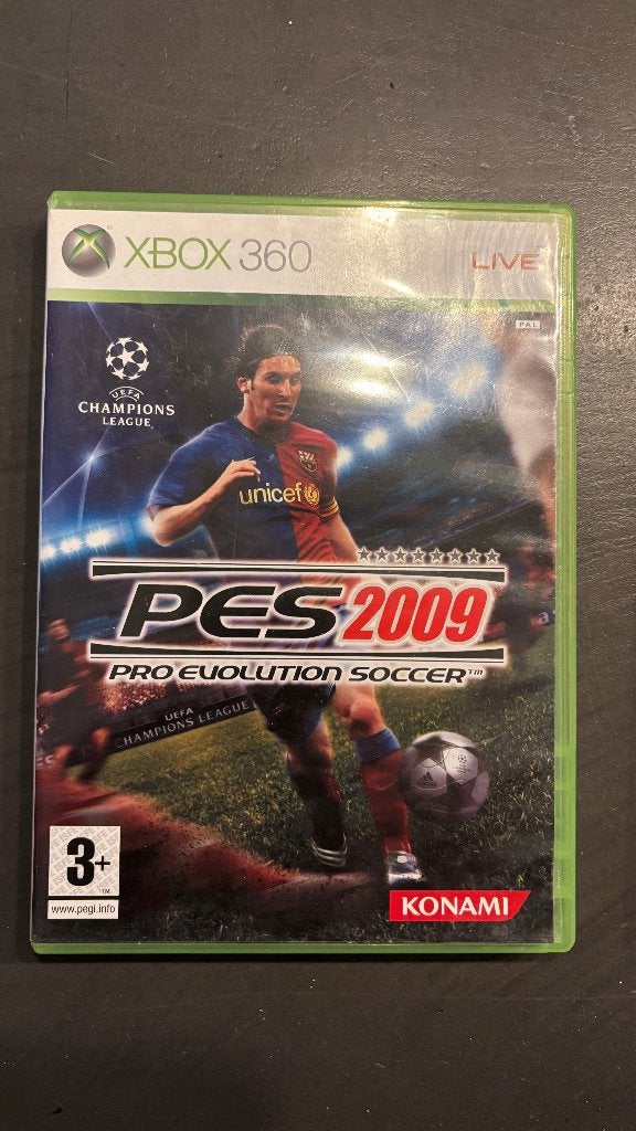 PES 2009 Pro Evolution Soccer Xbox 360, Gebruikt, 2 spelers, Ophalen of Verzenden, Eén computer
