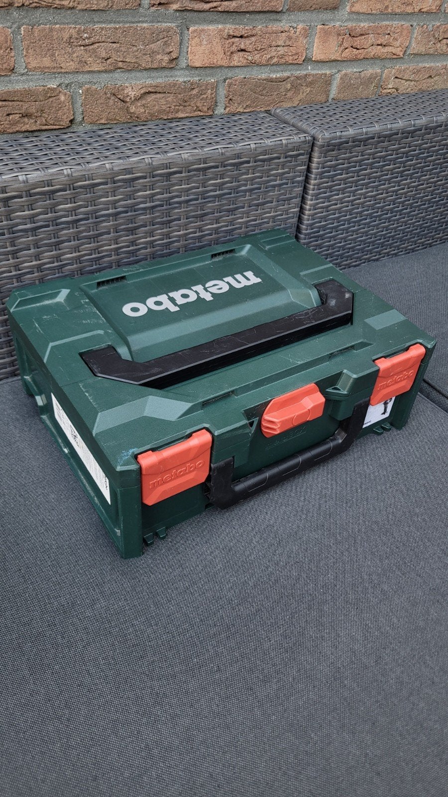 Metabo koffer metabox gereedschapskoffer accuboormachine, Ophalen of Verzenden, Zo goed als nieuw