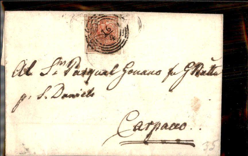 Duitse Rijk ? - Italië - Carpacco - 18xx - Onbekend, Verzenden, Envelop