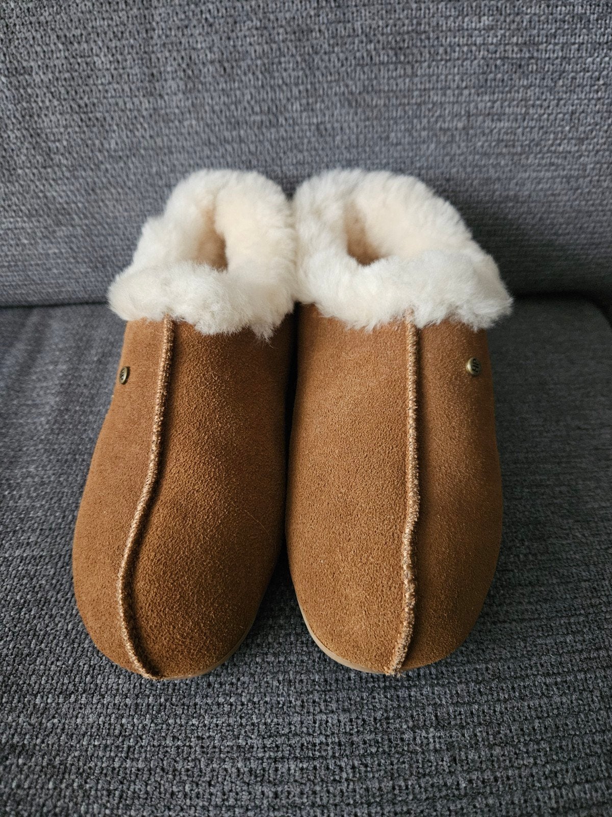 Hush puppies sloffen, Beige, Nieuw, Ophalen of Verzenden, Pantoffels of Sloffen