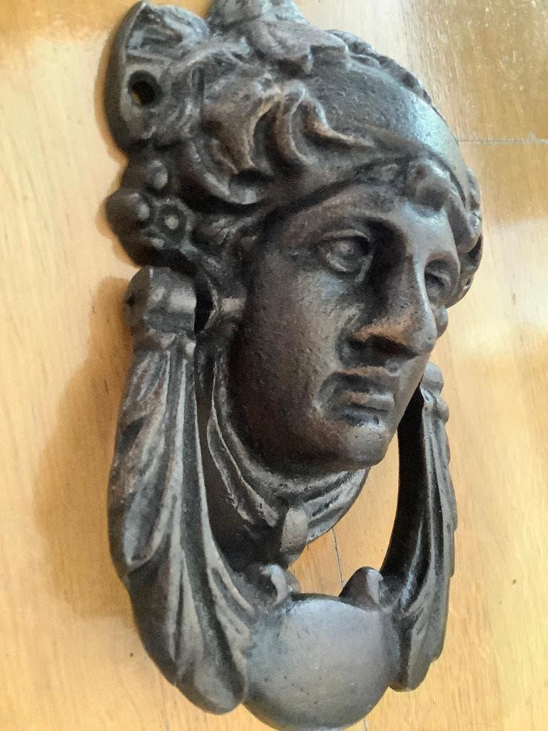 Athena vintage deurklopper, Antiek en Kunst, Ophalen