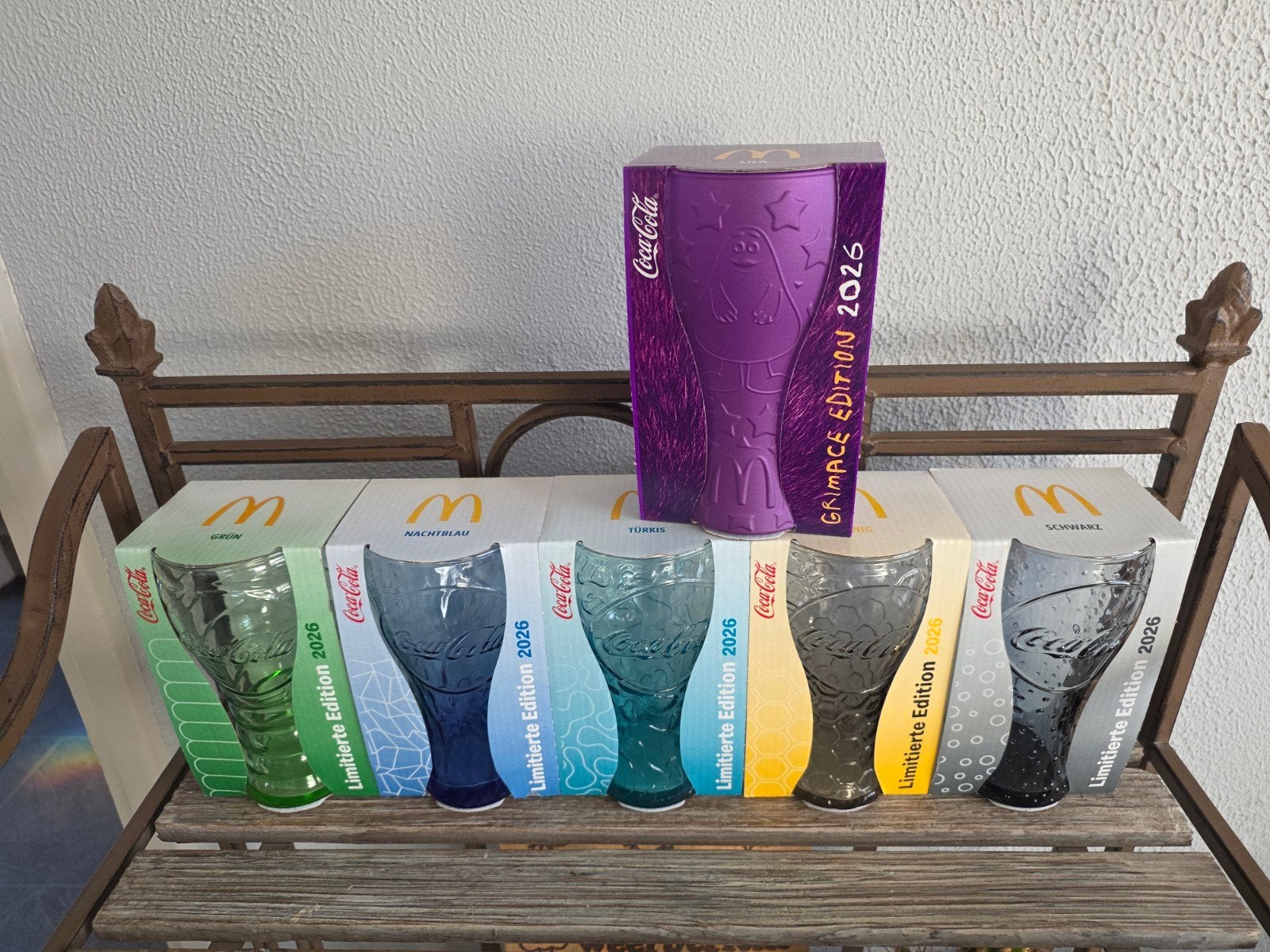 McDonald's Coca-Cola Glazen Limited Edition 2026 set, Ophalen, Nieuw