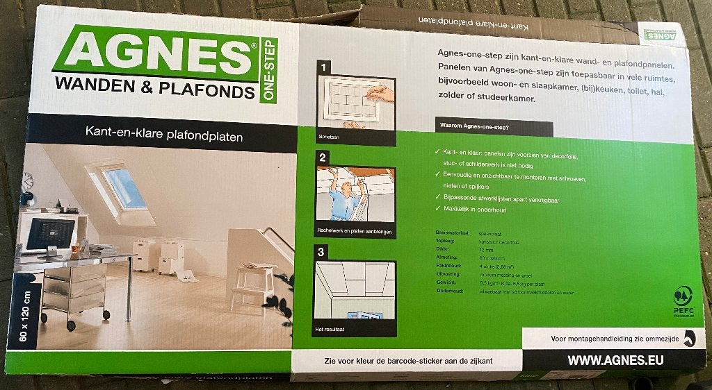agnes platen, Doe-het-zelf en Verbouw, Platen en Panelen, Ophalen, Nieuw, Hout, Minder dan 20 mm