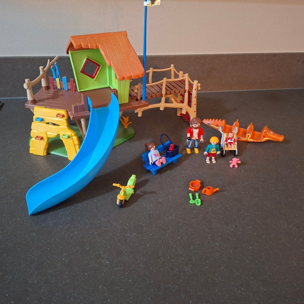 Playmobil avontuurlijke speeltuin, Ophalen, Gebruikt