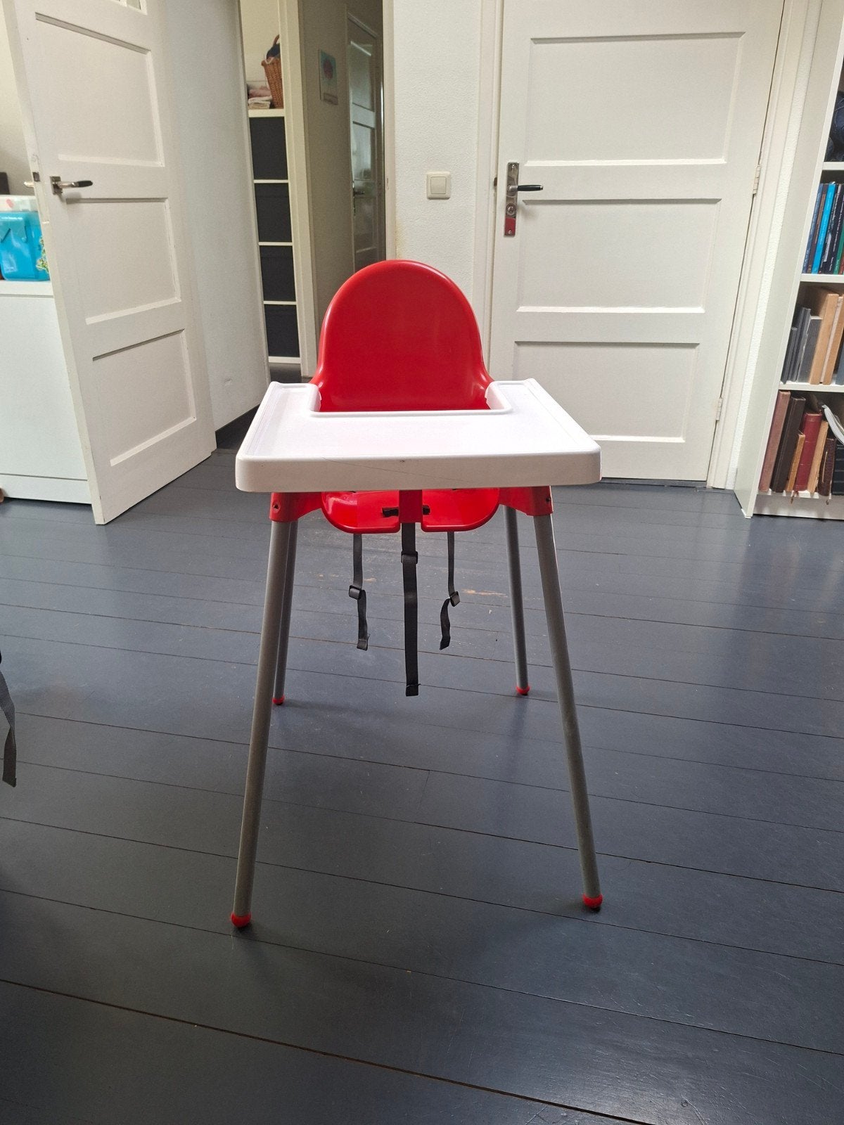 Ikea kinderstoel met tafelblad., Kinderen en Baby's, Kinderstoelen, Ophalen, Gebruikt, Overige typen