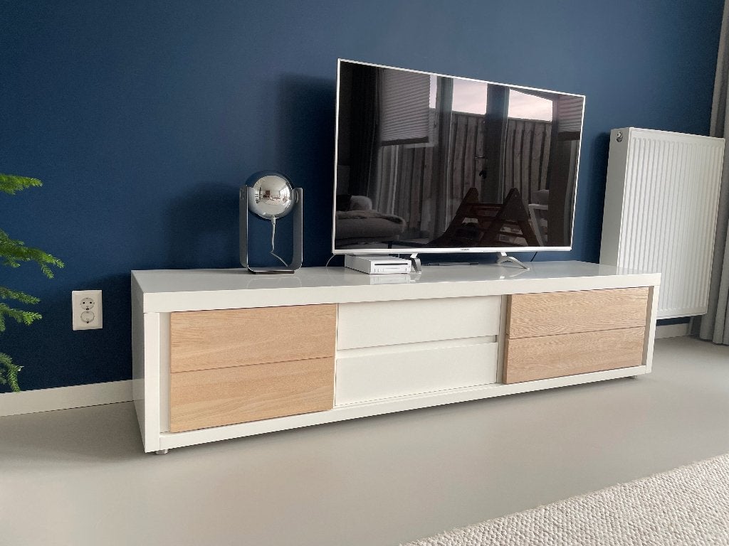 TV meubel, Huis en Inrichting, Kasten | Televisiemeubels, Ophalen, Gebruikt, 150 tot 200 cm, Minder dan 100 cm
