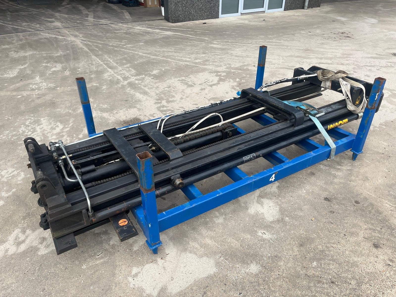 Hefmast triplo heftruck, Ophalen, Zo goed als nieuw, Overige typen, 5 meter of hoger