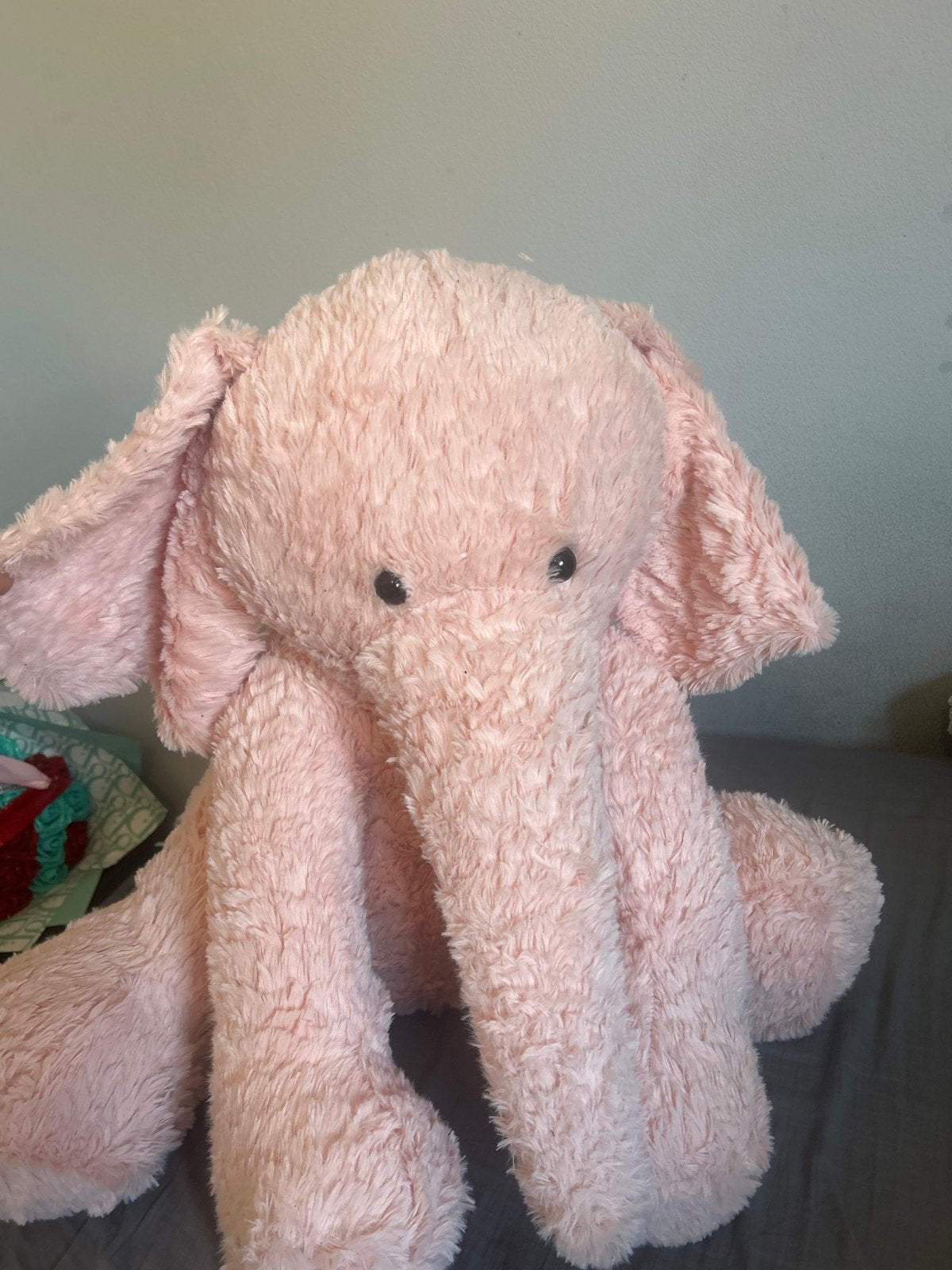 Roze olifant knuffel - Zo goed als nieuw, Ophalen, Zo goed als nieuw, Roze, Olifant