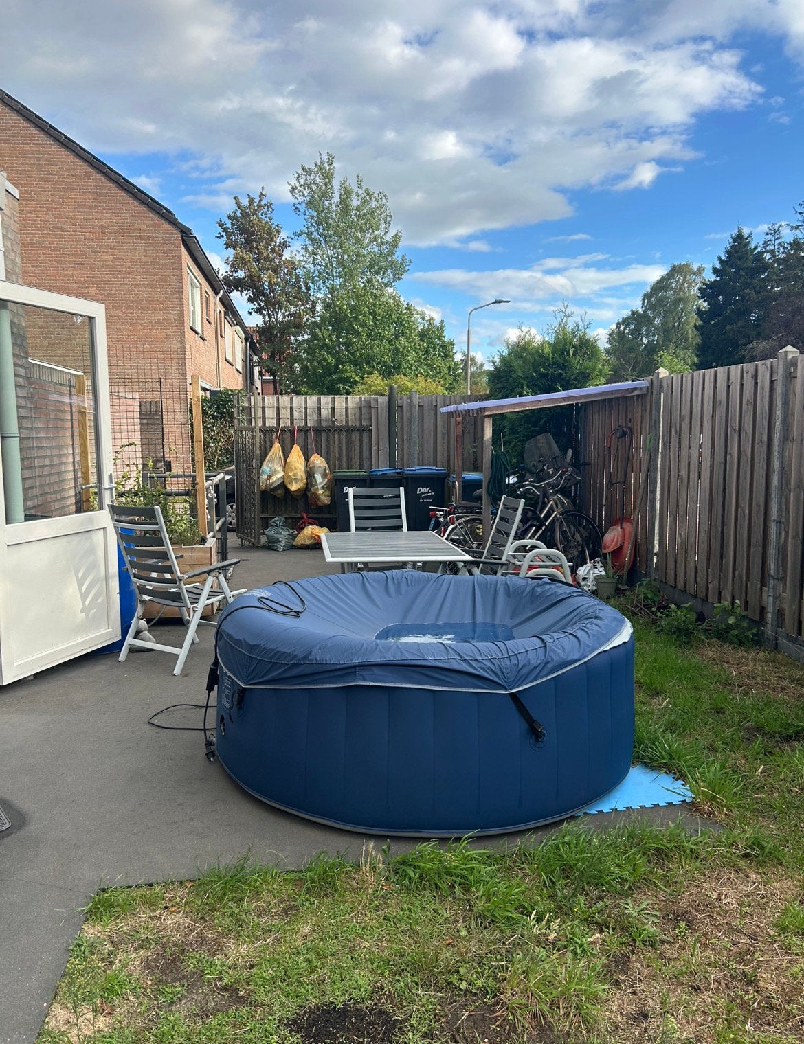 Lite by MSpa opblaasbare jacuzzi, Tuin en Terras, Ophalen, Zo goed als nieuw