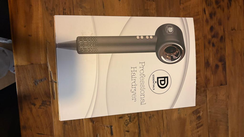D-Essentials Professional Hairdryer, Ophalen of Verzenden, Zo goed als nieuw