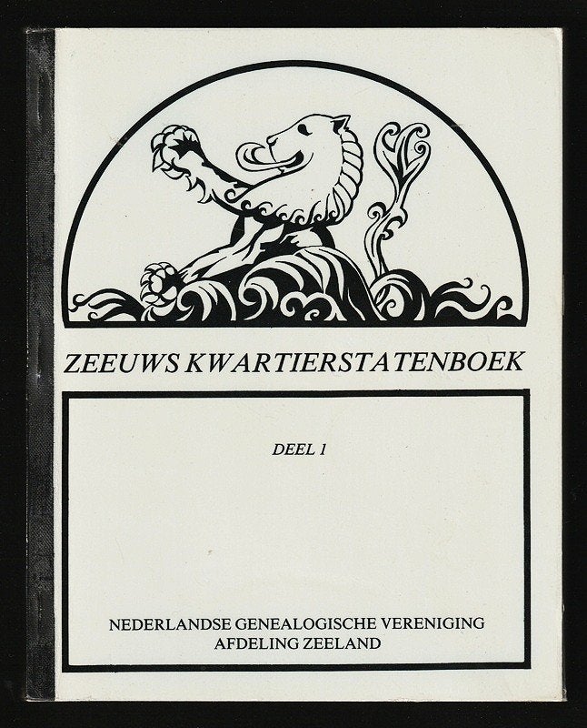 4 delen ZEEUWS KWARTIERSTATENBOEK, Ophalen of Verzenden, Zo goed als nieuw