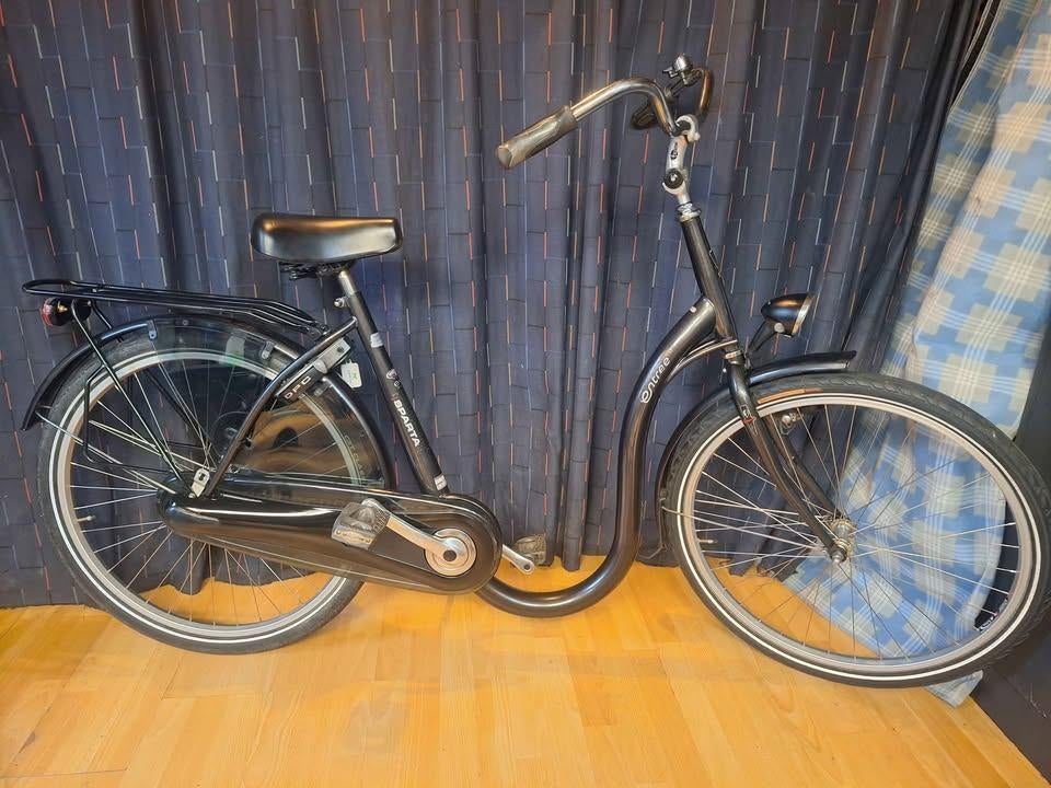 Damesfiets  lage instap, Ophalen, Terugtraprem, 47 tot 50 cm, Batavus