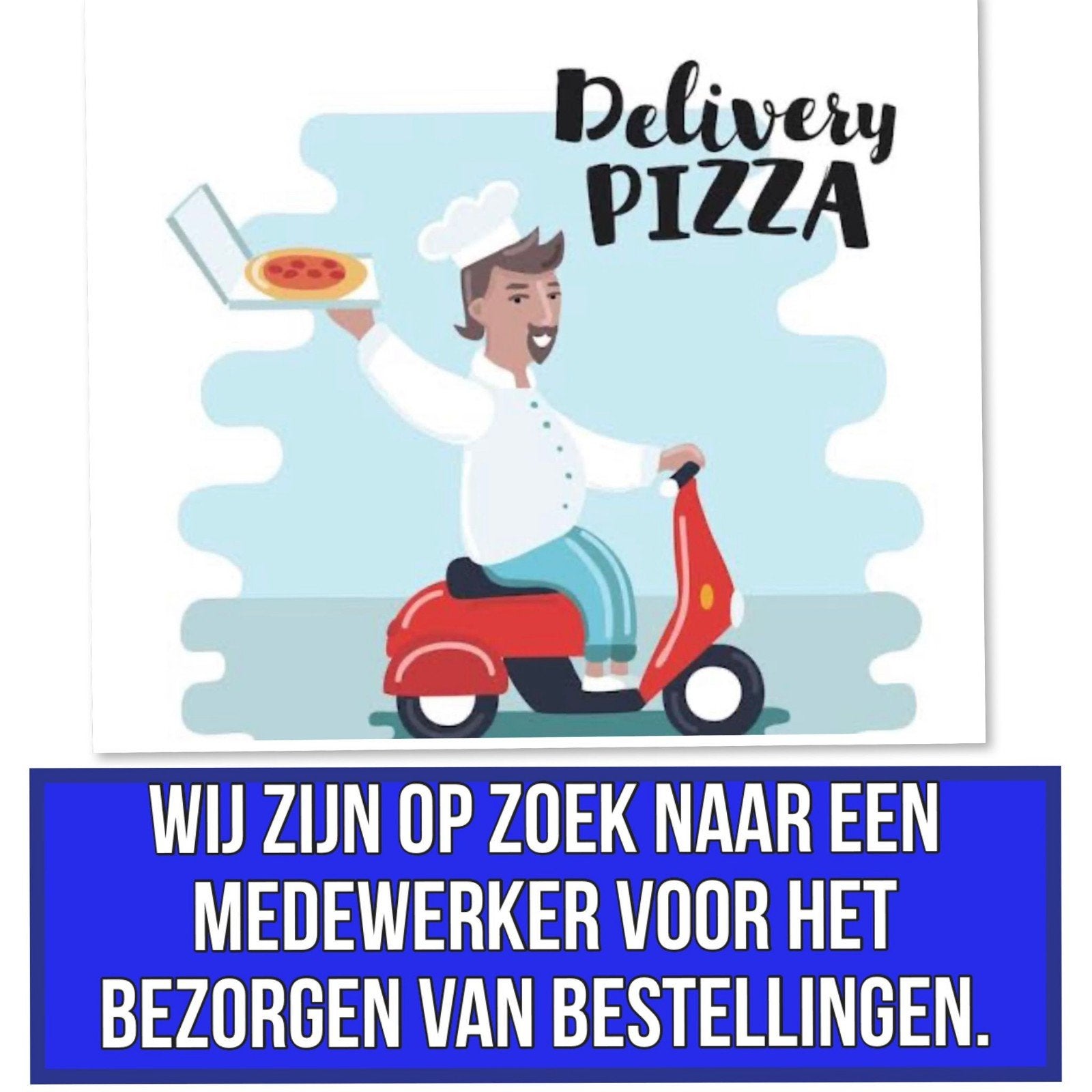 Pizza bezorger, Vacatures, Vacatures | Chauffeurs, Overige niveaus, Starter, Overige vormen