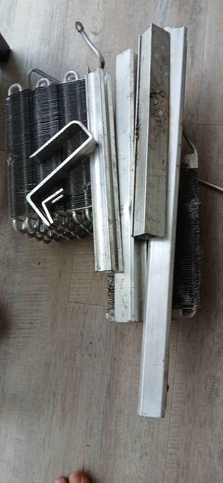 rond de 3325 gram smelt aluminium, Ophalen, Gebruikt, 250 mm of meer, Overige typen