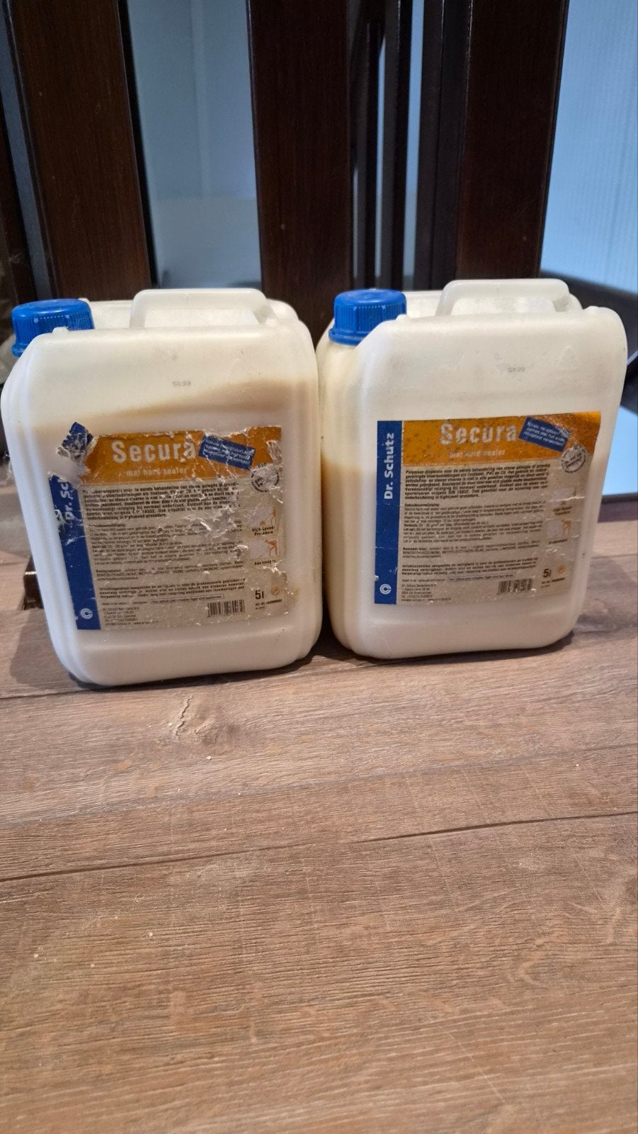 Secura mat hard sealer - 5 liter ongeopend en 1 bijna 5liter, Ophalen of Verzenden, Nieuw