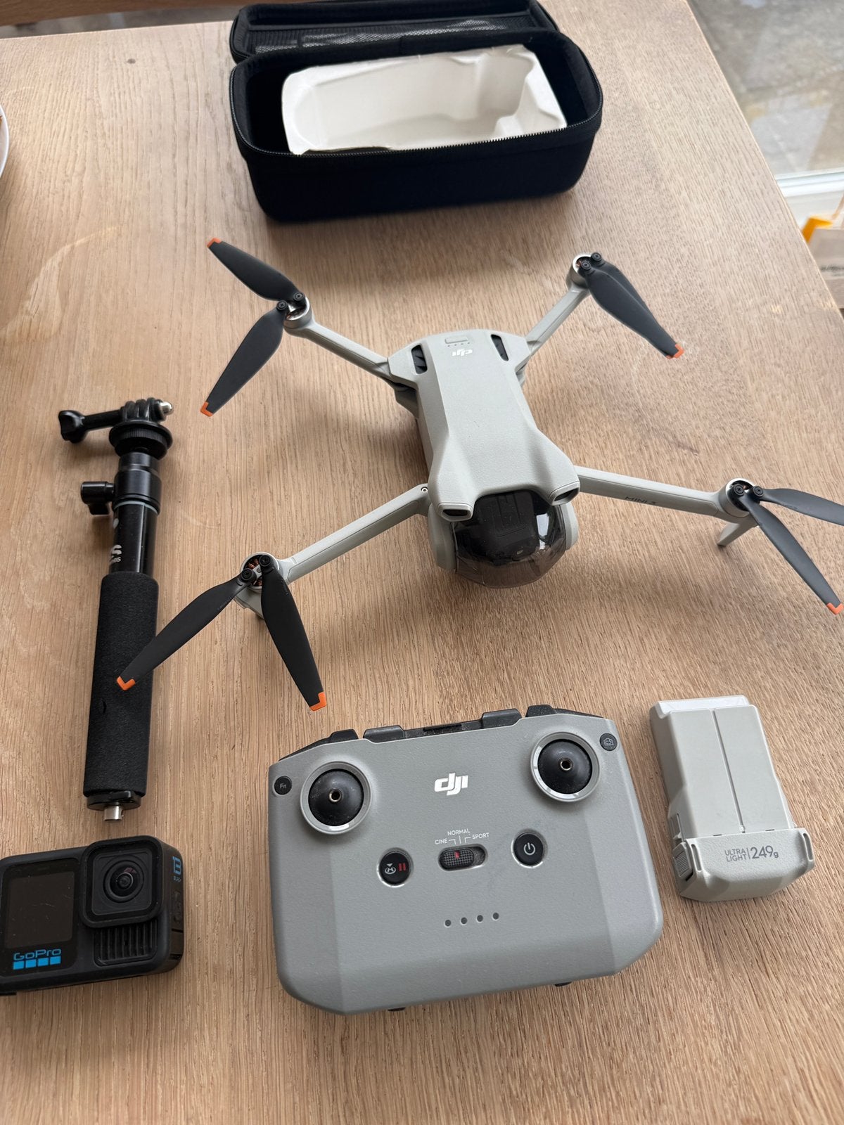DJI mini 3 EN Gopro 13, Ophalen, Zo goed als nieuw