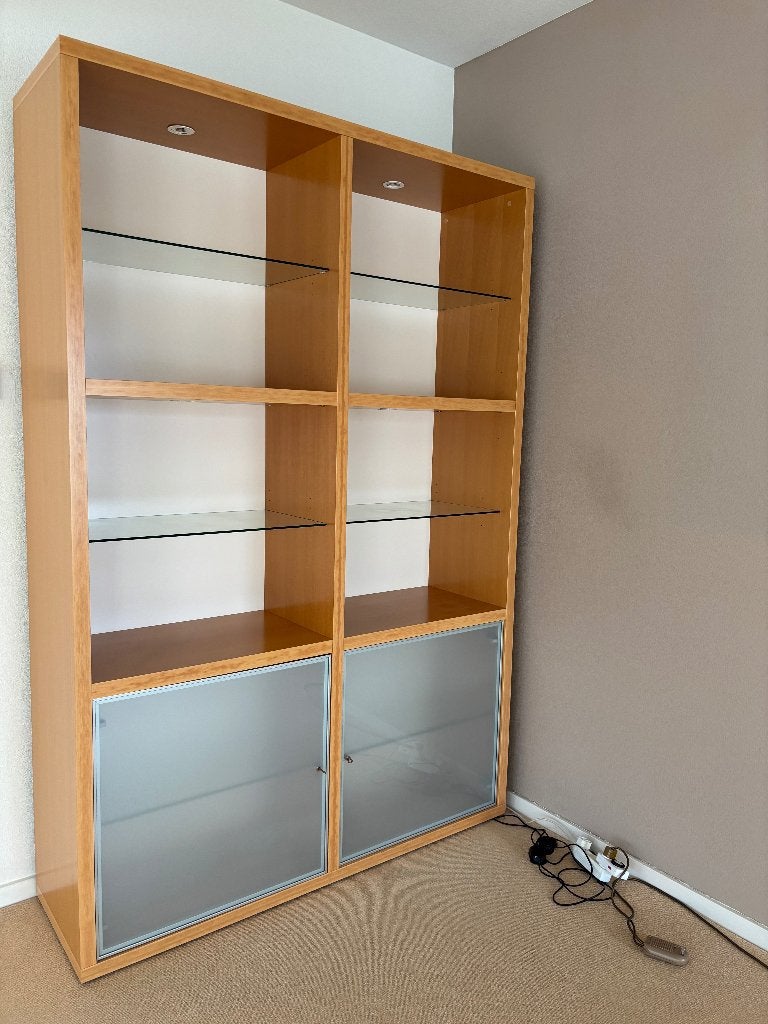 wandkast met ingebouwde verlichting, Huis en Inrichting, Ophalen, Overige materialen, Met deur(en), 200 cm of meer