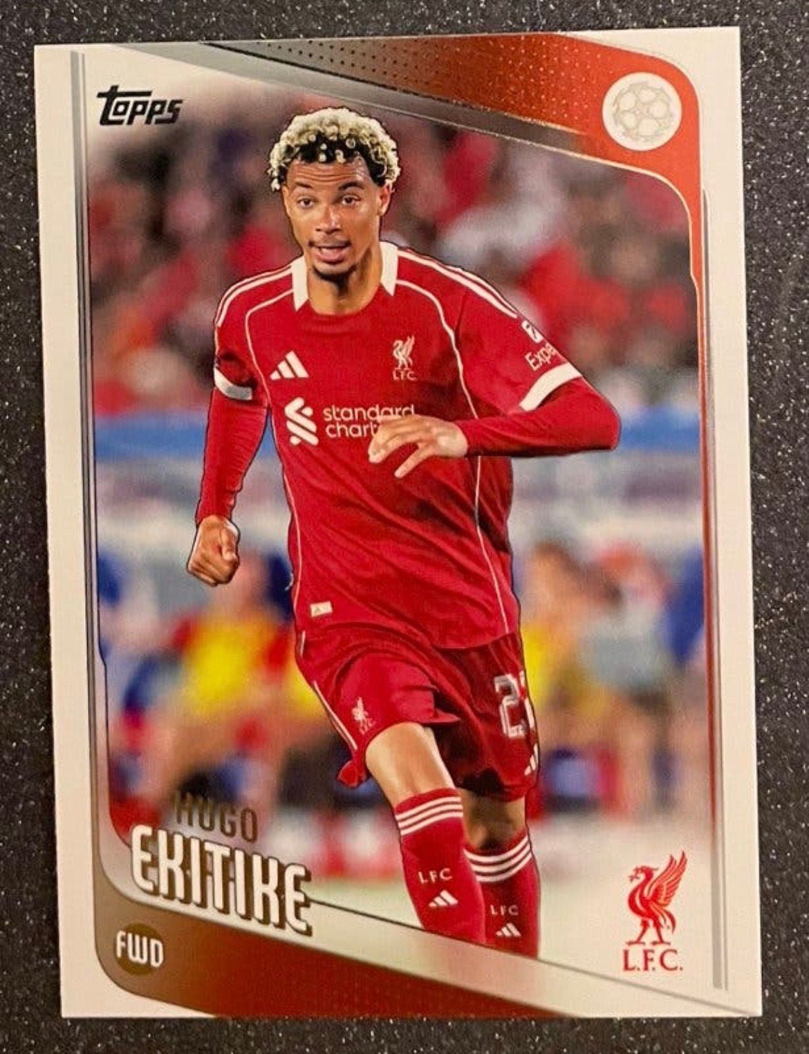Topps UCC Flagship ‘26    HUGO EKITIKE    LIVERPOOL FC, Verzenden, Zo goed als nieuw, Plaatje