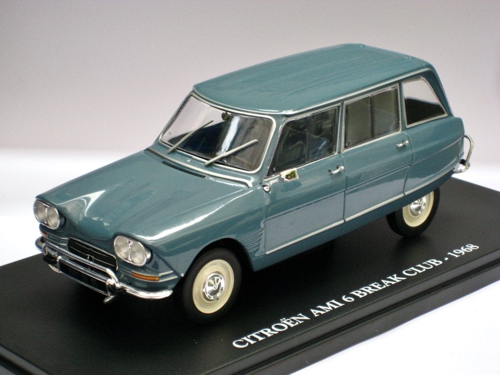 Citroen Ami 6 Break 1968 Auto Vintage Italië 1:24, Ophalen of Verzenden, Nieuw, Auto, Overige merken