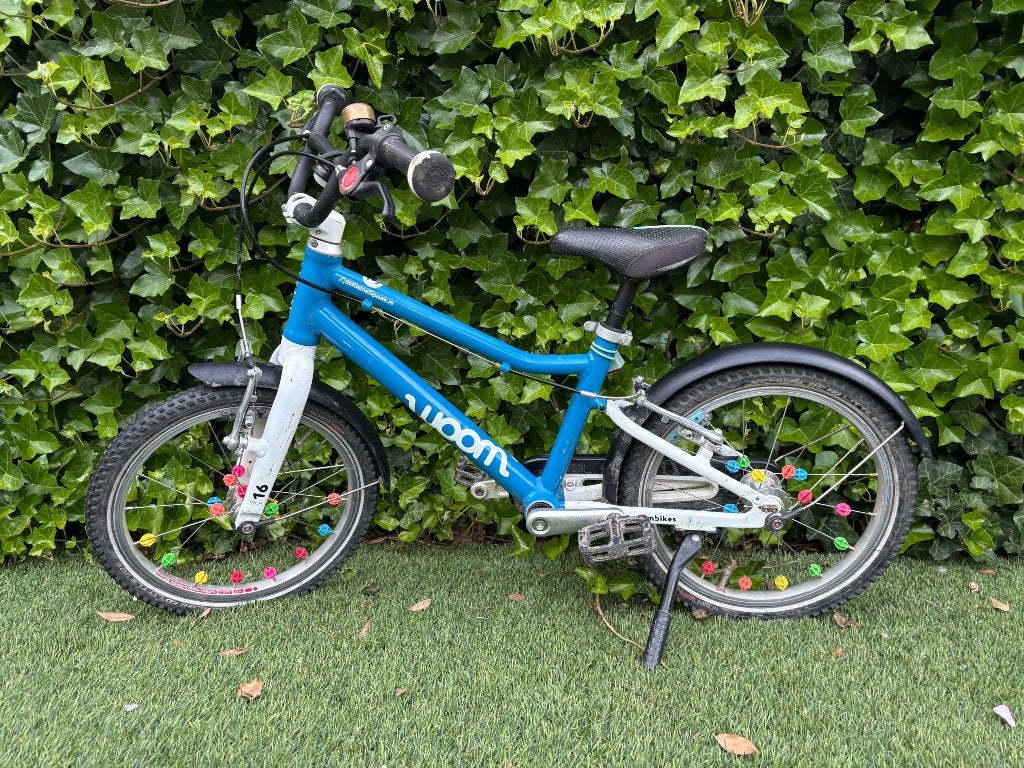 Blauwe Woom 3, Fietsen en Brommers, Fietsen | Kinderfietsjes, Gebruikt, 16 tot 20 inch, Velgrem, Ophalen