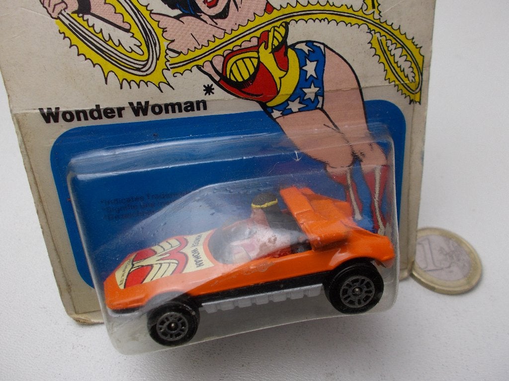 1979 Corgi Juniors 33 WONDER WOMAN (Nieuw op kaart!), Ophalen of Verzenden, Nieuw, Auto, Corgi
