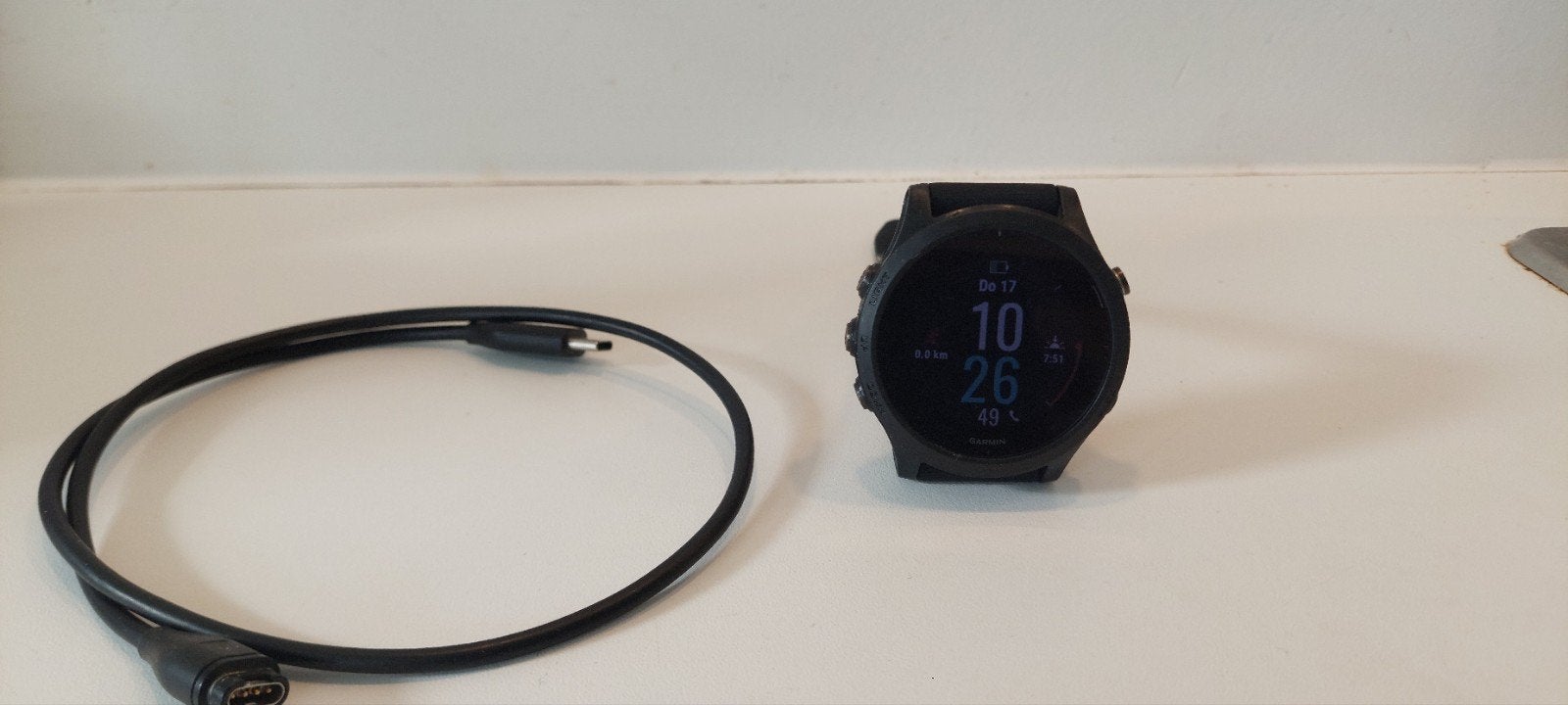 Garmin Forerunner 945 - Nieuw bandje, krasloos scherm, Zwart, Garmin, Ophalen of Verzenden, Zo goed als nieuw