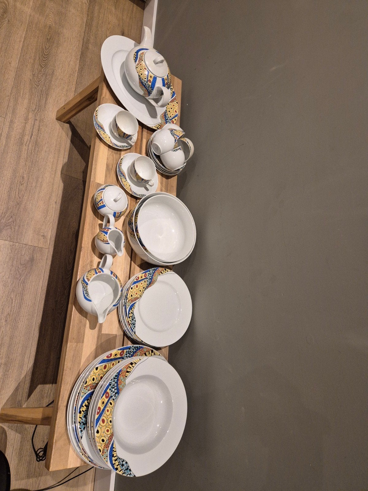 Kahla Porselein Servies – Klimt / hundertwassera / H, Antiek en Kunst, Ophalen of Verzenden