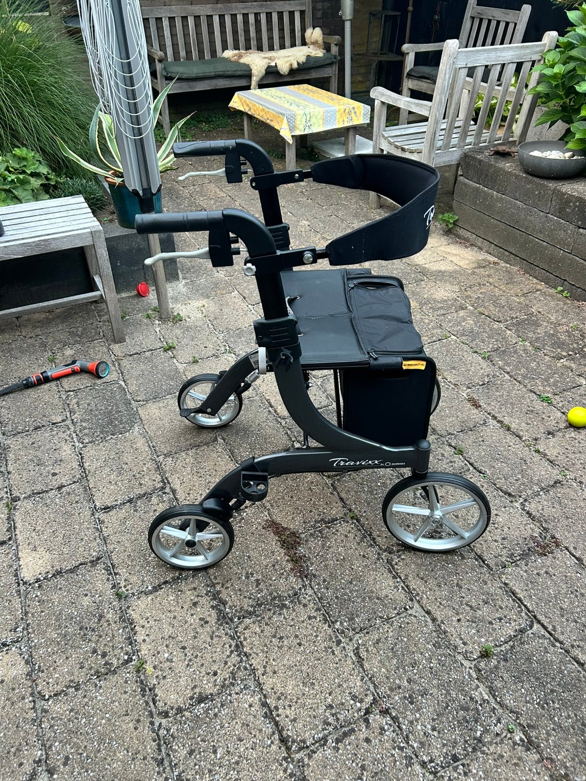 Rollator Travixx de Luxe Maat S, Ophalen, Zo goed als nieuw