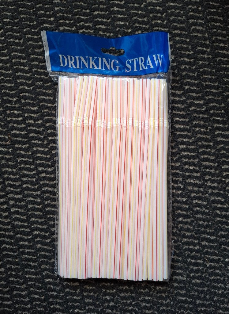 Plastic rietjes per set van 100 stuks, Ophalen, Nieuw, Overige typen, Overige