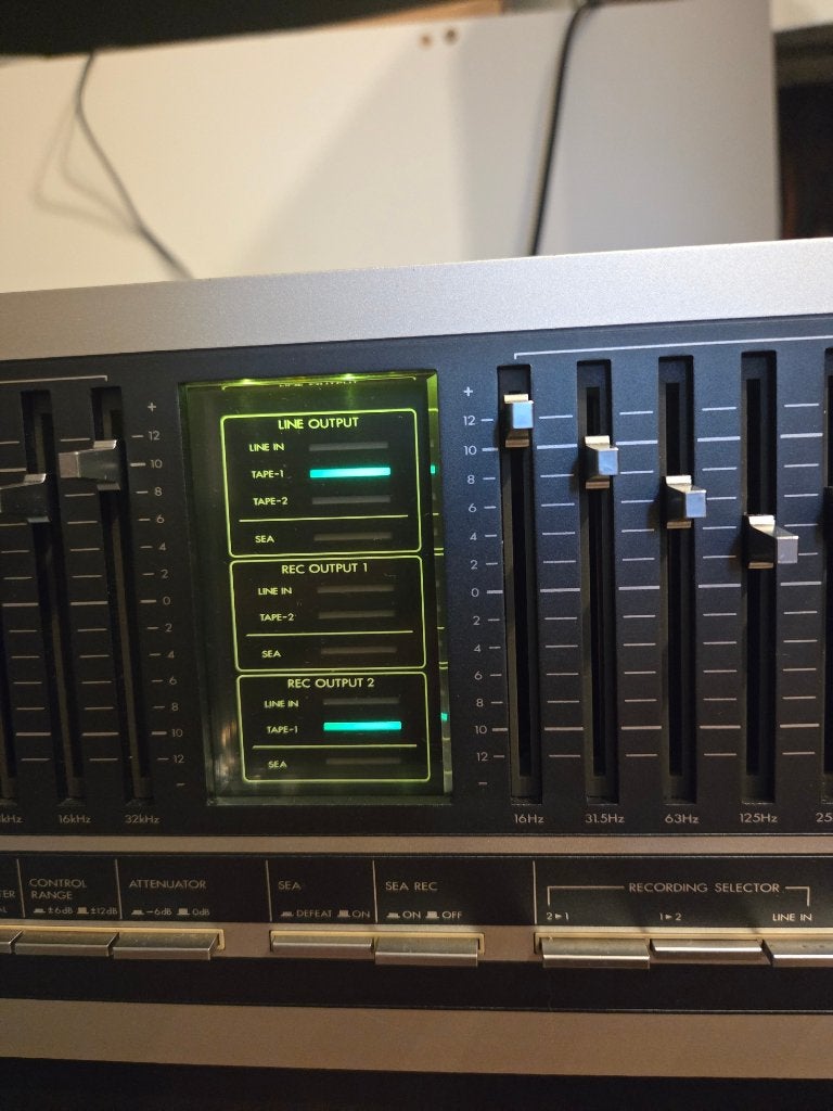 JVC SEA-70 Graphic Equalizer Vintage ( 1980), Ophalen, Zo goed als nieuw, Audio