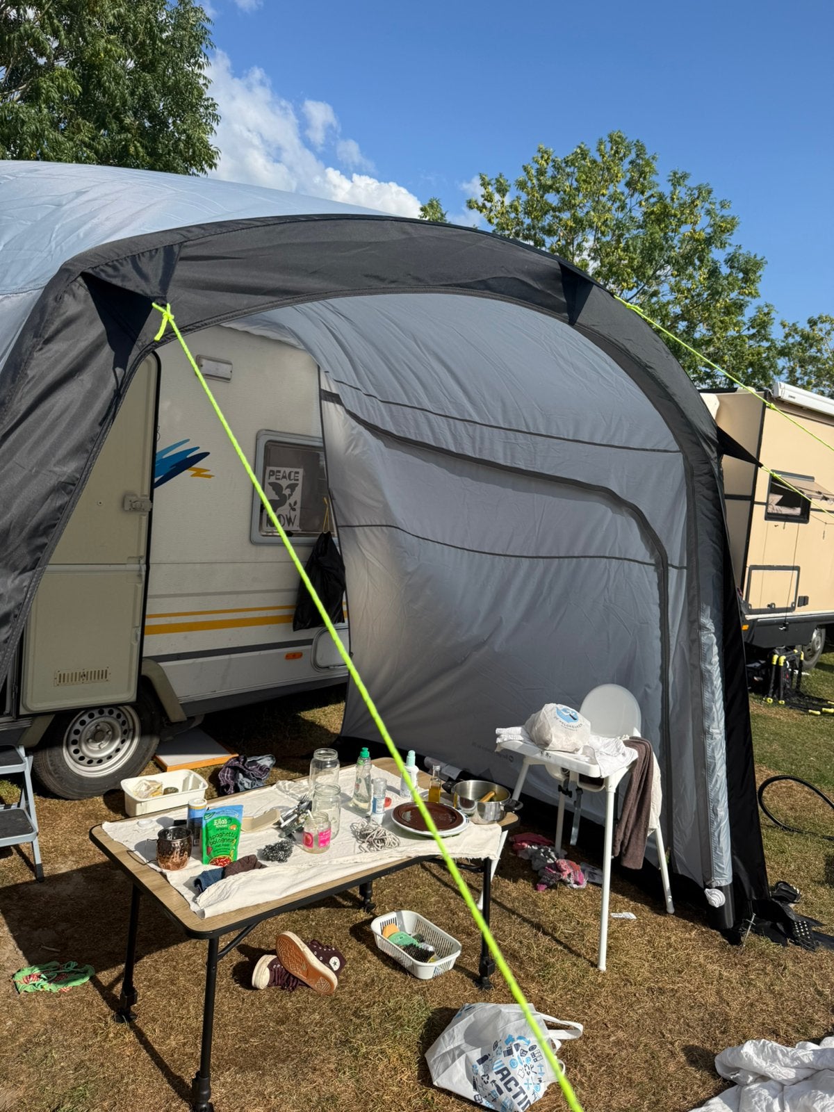 Berger sombra air luifel voortent, Caravans en Kamperen, Ophalen of Verzenden, Zo goed als nieuw