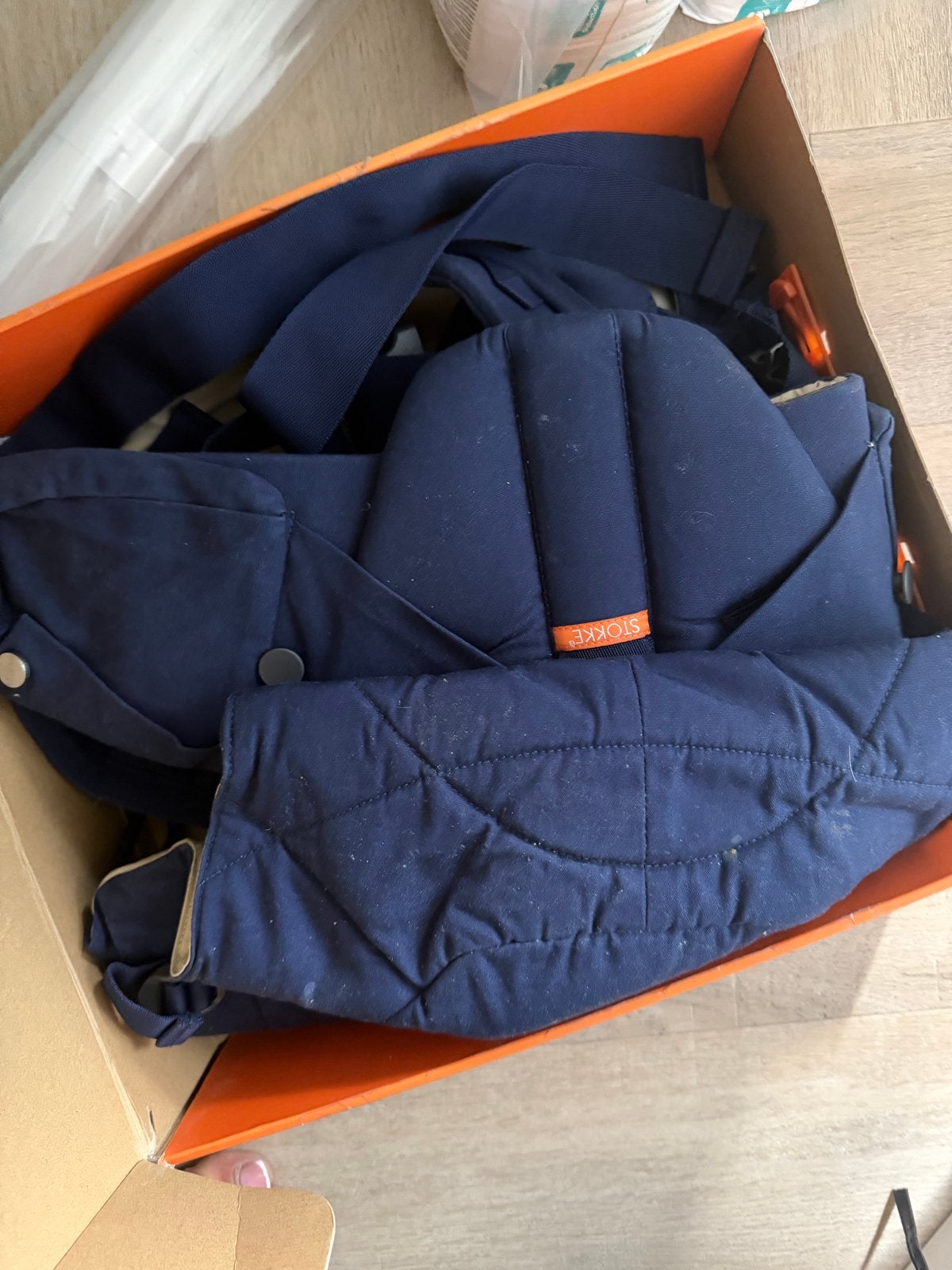 Stokke MyCarrier 3-in-1 draagzak - Zo goed als nieuw, Zo goed als nieuw, Buik, Rug of Zij, Draagzak, Ophalen