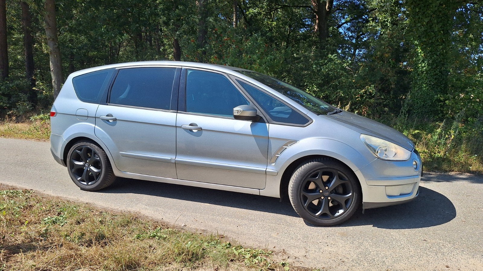 Ford S-Max 7 zit 2.5 20V Turbo 162KW 2007 Grijs a.k.a. "TANK, Voorwielaandrijving, 1581 kg, 7 stoelen, 2521 cc