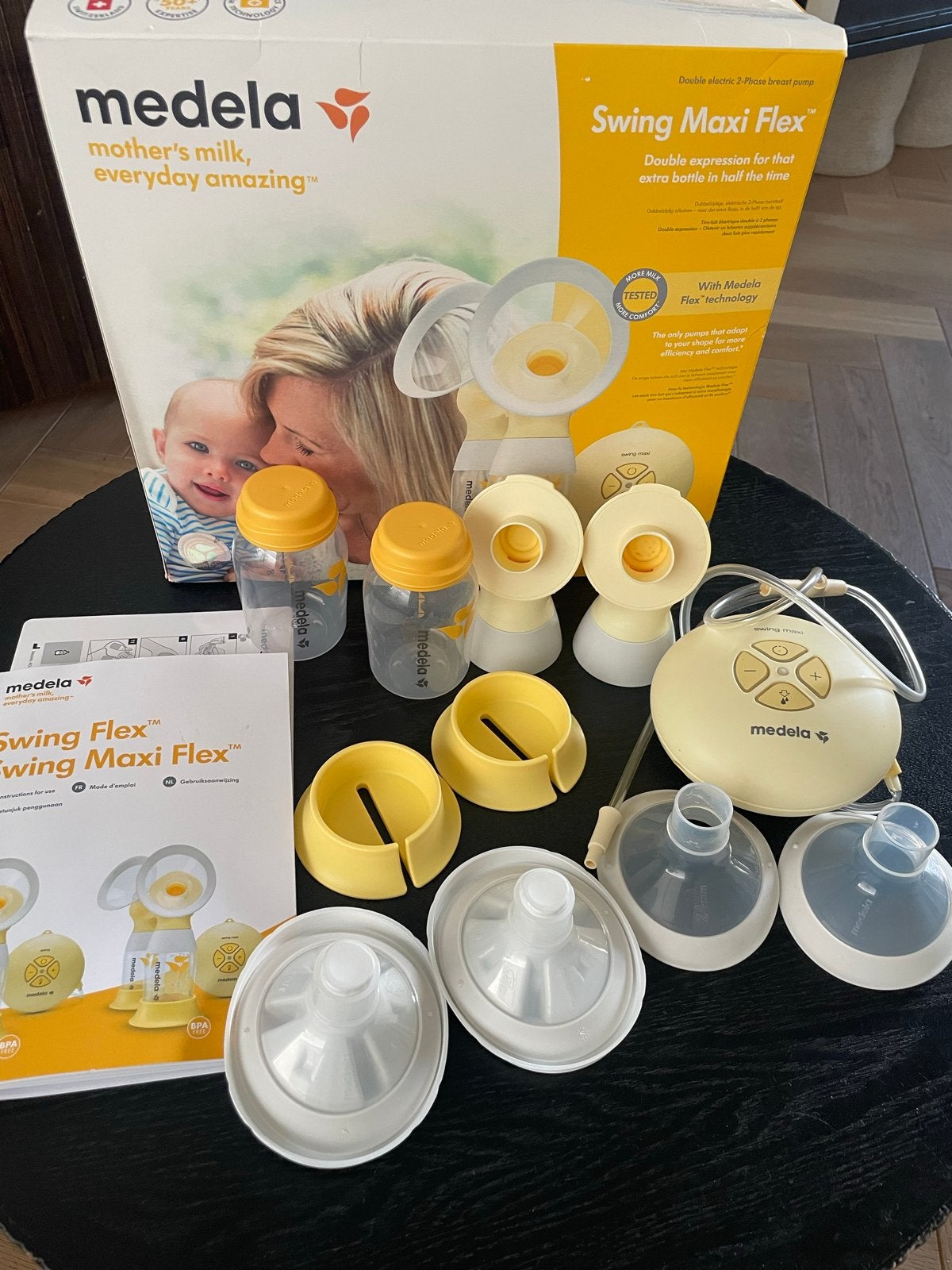 Medela Swing Maxi Flex dubbele elektrische borstkolf, Ophalen, Zo goed als nieuw