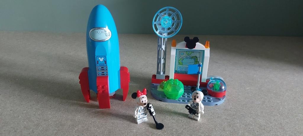 LEGO Disney Mickey en Minnie Rocket, Lego, Ophalen of Verzenden, Zo goed als nieuw, Disney