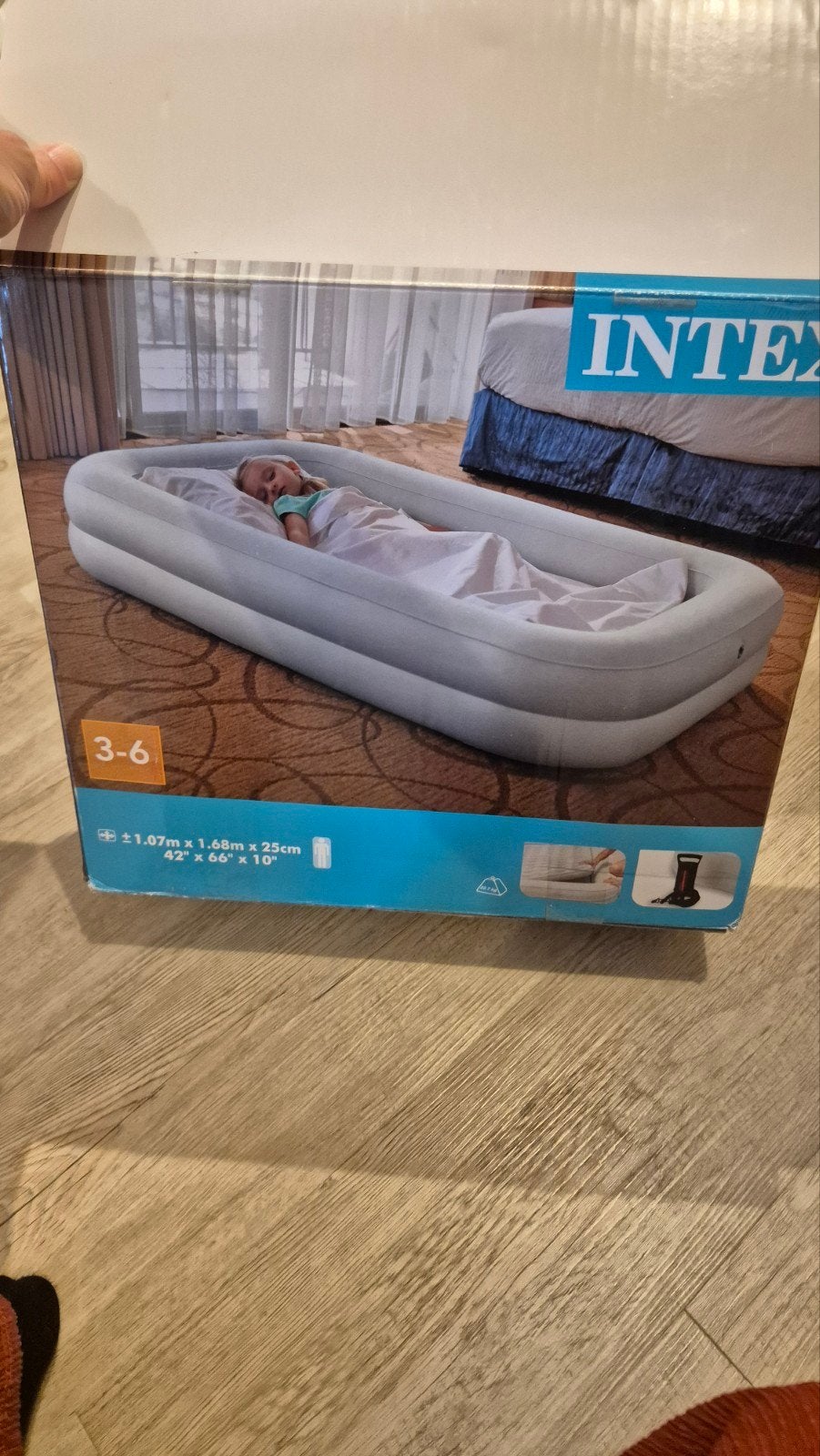 Intex opblaasbaar kinderbed - ideaal voor logeerpartijtjes, Ophalen, Nieuw, Overige typen