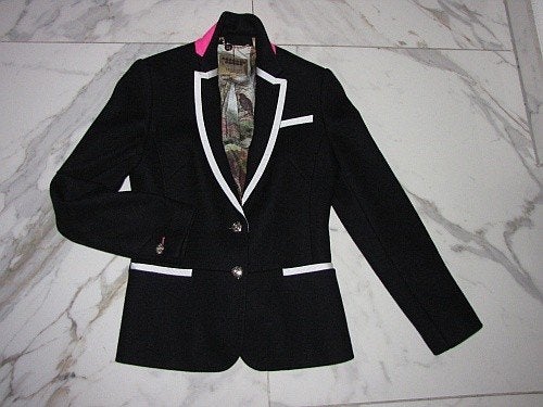 36 TED BAKER blazer, Ophalen of Verzenden, Zo goed als nieuw, Maat 36 (S), Zwart