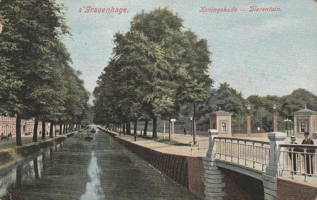 Den Haag, Verzamelen, Ansichtkaarten | Nederland, Ophalen of Verzenden, Voor 1920, Gelopen, Zuid-Holland