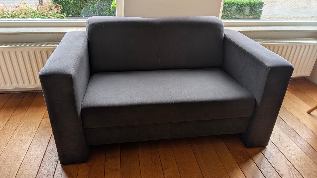 Bankstel, Huis en Inrichting, Ophalen, Gebruikt, 150 tot 200 cm, Tweepersoons