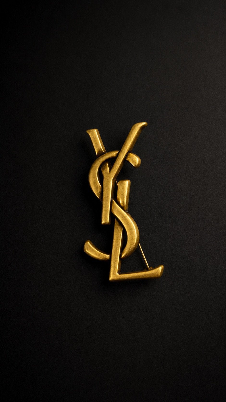 Yves Saint Laurent YSL broche goudkleurig nieuw, Ophalen of Verzenden, Nieuw, Goud, Overige materialen