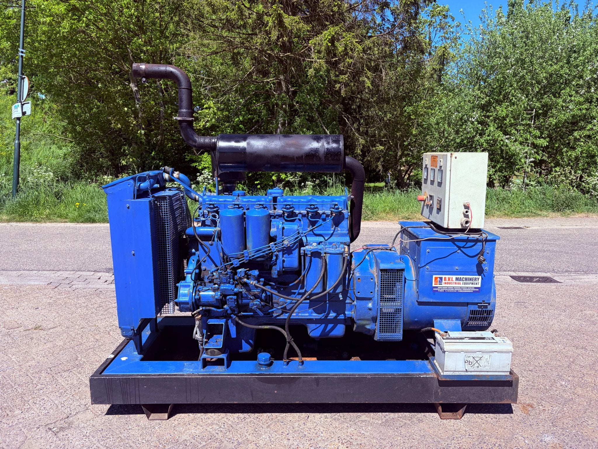 WHITE White Leroy Somer 100 kVA aggregaat generatorset, Zakelijke goederen, Machines en Bouw | Aggregaten