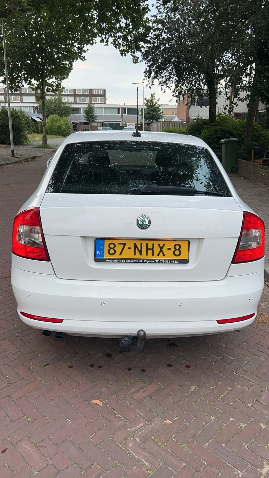 Skoda Octavia 1.4 TSI 90KW AUT 2010 Wit, Auto's, Skoda, 4 cilinders, Origineel Nederlands, 1200 kg, 1230 kg