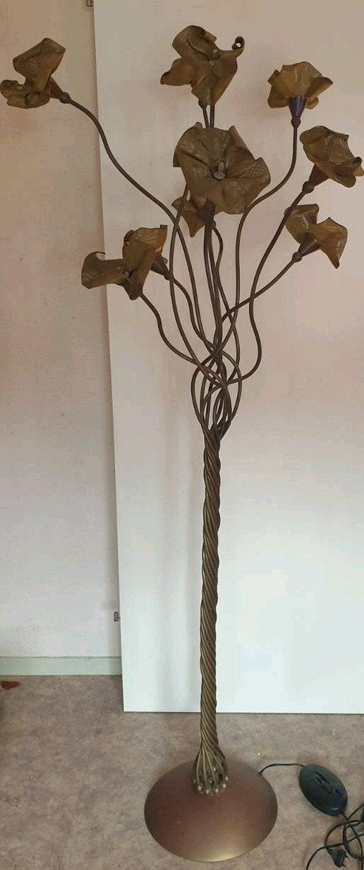 staande lamp, Ophalen, Metaal, Verbloemende stijl ;), 150 tot 200 cm