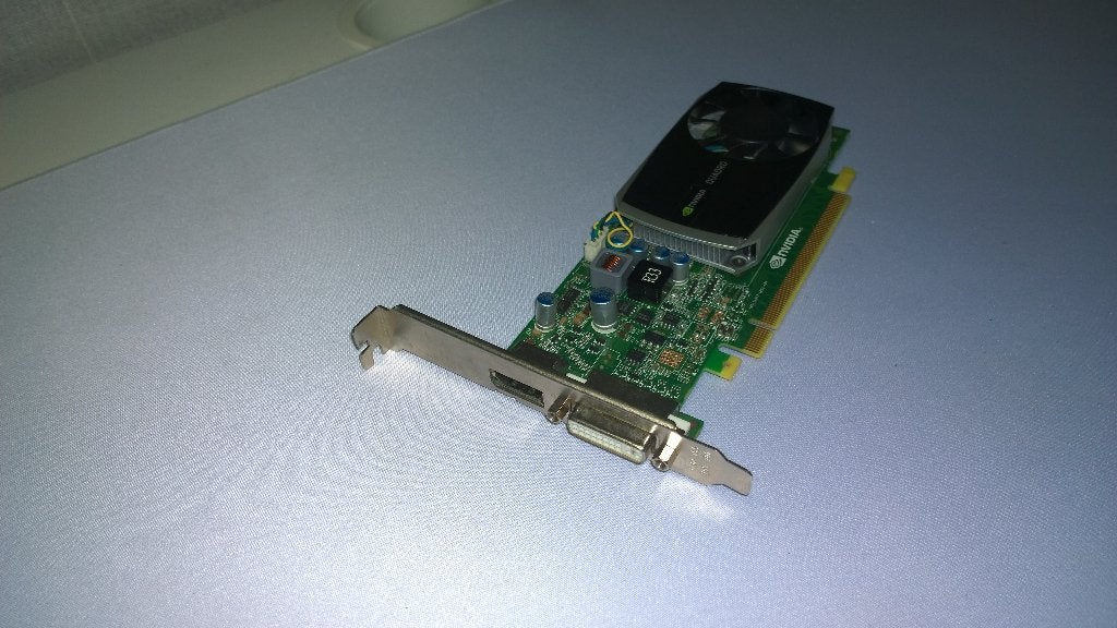Retro NVIDIA Quadro 600 1GB, Getest, Werkend, Ophalen
