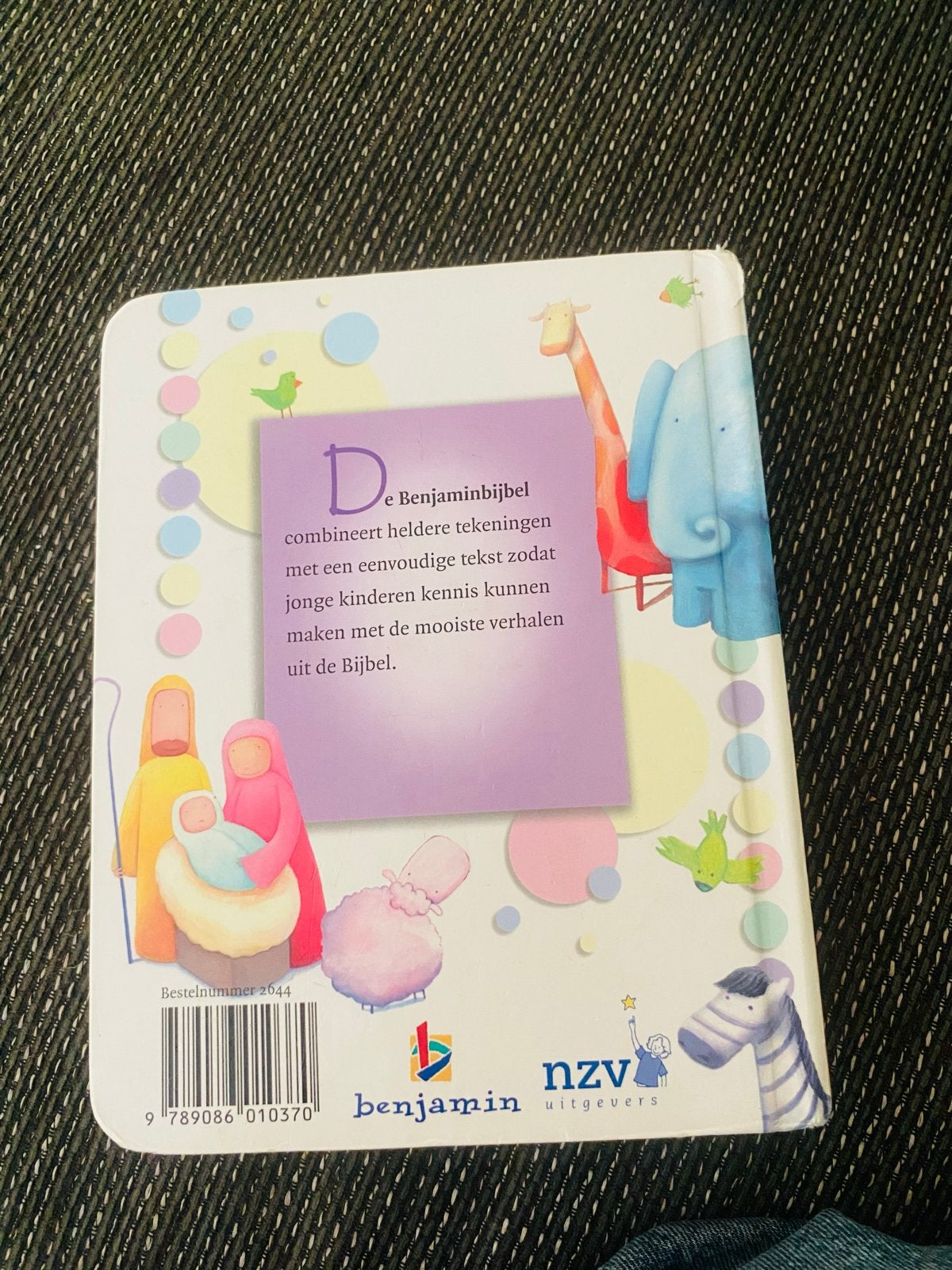 De Benjaminbijbel - Kinderbijbel met heldere tekeningen, Boeken, Ophalen of Verzenden, Zo goed als nieuw, Non-fictie