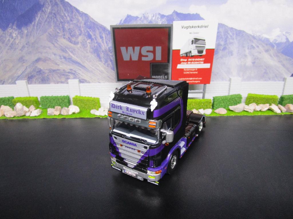 Wsi 01-4597 Scania 4 Serie Topline 4x2 , Dirk Luyckx, Ophalen, Nieuw, Bus of Vrachtwagen, Wsi
