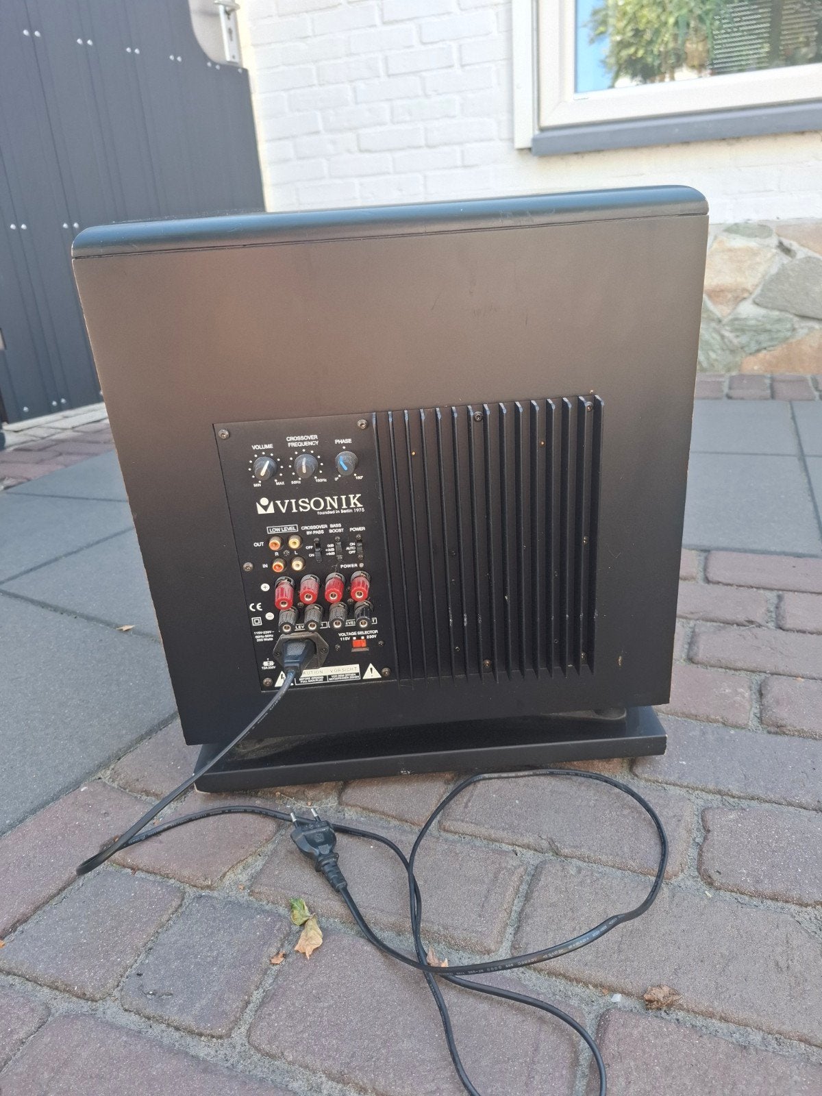 VisoNIK Subwoofer - Krachtige Bass voor Thuisbioscoop, Subwoofer, Ophalen, 150 watt of meer, Overige merken