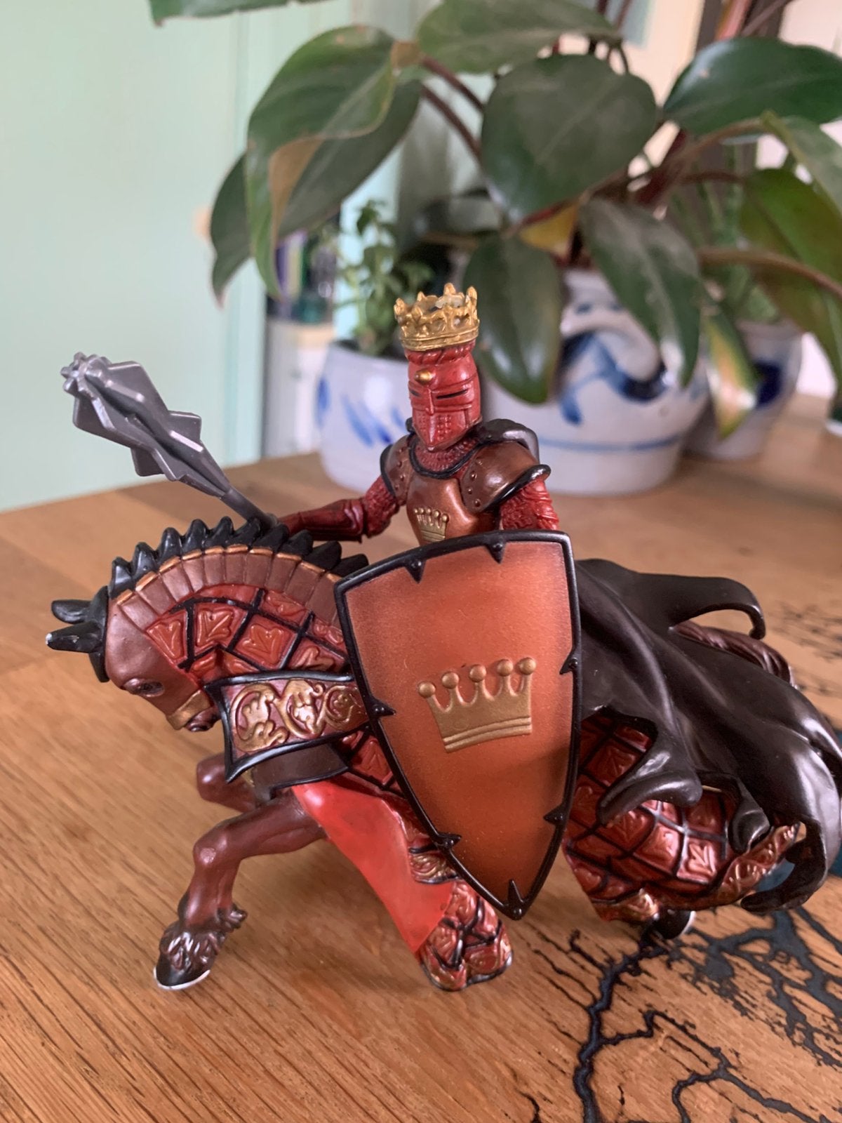 Papo ridderfiguren, Ophalen of Verzenden, Gebruikt